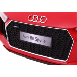 Elektrické autíčko Audi R8 Spyder RS Eva - nelakované - červené